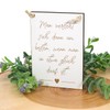 Dekolando Mini Sign Friendship Saying Gleich Doof - Gift for