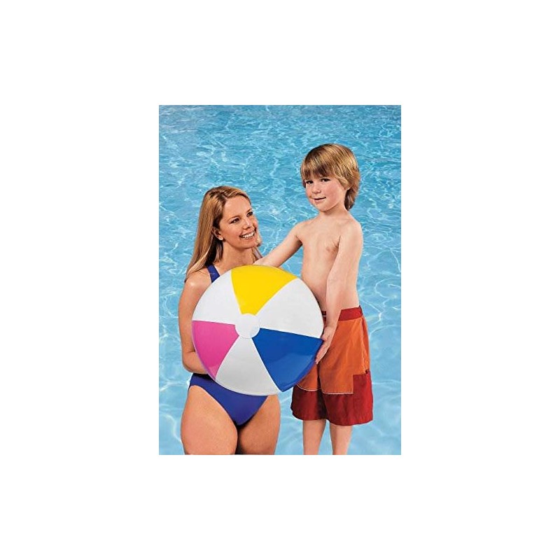 Intex Inflatable Beach Ball , Rainbow-glossy Panel