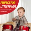MOSEN Drum Set 3-Piece Beginner Drum Set Junior Drum Kit