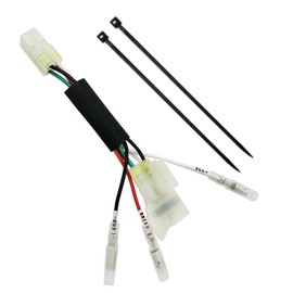 KONPON / Power Harness / Optional 4P Coupler / Compatible with Honda Type 1, Grom, JC61, JC75, JC92, PCX125, JF28, JF56, JF81, ADV150, KF38, Rebel 250, etc. / Easy to install