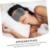 BIUDECO Weighted Cotton Eye Mask Comfortable Dual Use Blackout Sleep