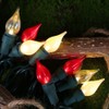 Christmas Lights Outdoor C3 Flame Lights 50 LED Plug in