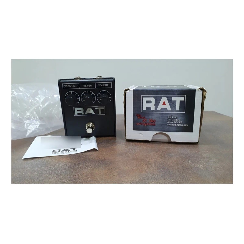 Pedal de efecto Proco RAT2 negro