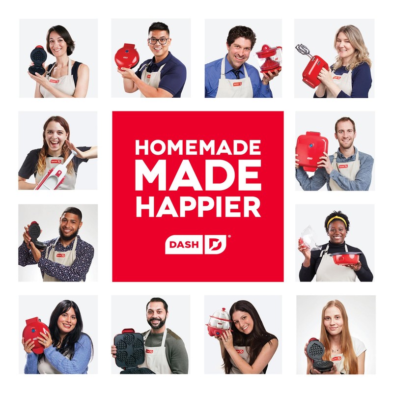 DASH Multi Mini Waffle Maker - Four 4” Waffle Molds,