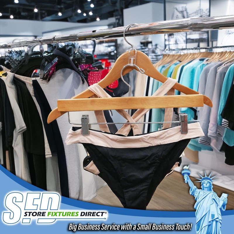 Plastic Piggy Back Clothing Hanger Connectors, Clothes Hanger Combiner/Joiners, 100