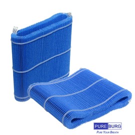 PUREBURG DH3i Replacement Wick Filter Compatible with BLUEAIR 2-in-1 Purify + Humidify Humidifier & Air Purifier, 2-Pack High-Effectively Capture Large Particles & Minerals
