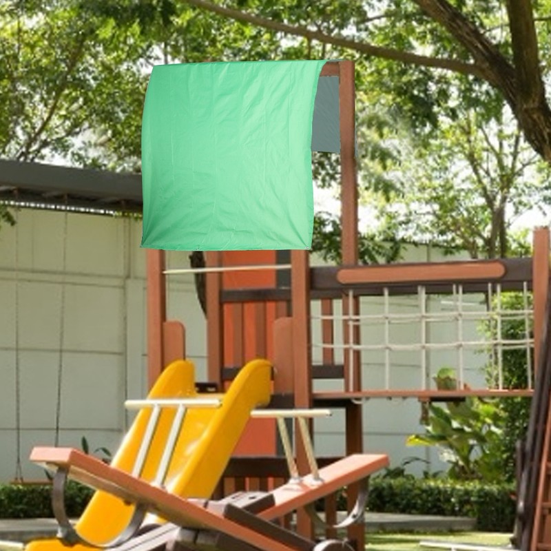 Outdoor Swing Canopy Playground Roof Canopy Waterproof Cover Replacement Tarp