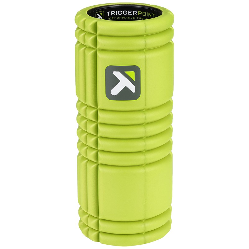 TriggerPoint Grid Fascia Roller with Free Online Videos, Compact Massage