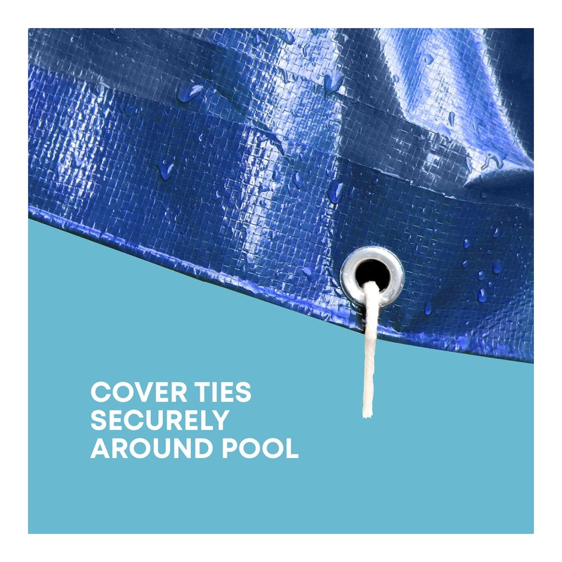 Splash! AquaRing Pool Cover - 8ft & 10ft | Durable