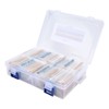 1450Pcs Metal Film Resistor Kit 145 Values Assortment 1~1MΩ 1/4W