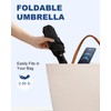UVANTI Compact Travel Umbrella, Folding Small Mini Windproof Umbrella, Lightweight