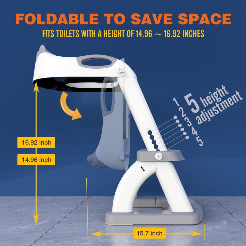Potty Training Seat, SKYROKU Upgrade Toddler Toilet Seat for Kids