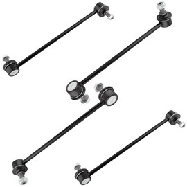 WEDOAUTO 4Pcs Front & Rear Stabilizer Sway Bar End Links Fit For Lexus ES300 02-03, ES330/RX330 04-06, RX350 07-09, RX400h 06-08, For Toyota Avalon/Camry/Highlander/Solara/Venza Replace# K90344 K90345
