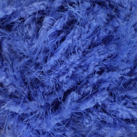 JubileeYarn Baby Bear Yarn - Chunky Weight Polyester Fur - 100g/Skein - Royal Blue - 2 Skeins