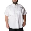 Columbia Men's Bonehead Short Sleeve Shirt, White, Medium