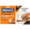 Roasting Bags for Ovens and Microwaves 5 Large Bags and