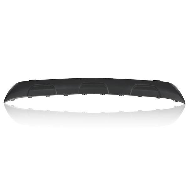 PIT66 Front Lower Valance Skid Plate Black Compatible With Chevy