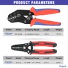 Gazoe Solar PV Panel Crimping Tool Kit with Crimper Stripper