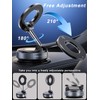 snanlen Upgraded 360° Vacuum Magnetic Phone Holder, Magnetic Car Phone