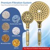MakeFit Dual Filtered Rain Shower Head Combo, High Pressure Handheld