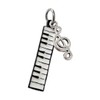 LaBenie Dangle Piano Keyboard Music Charms