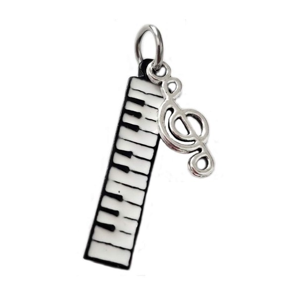 LaBenie Dangle Piano Keyboard Music Charms