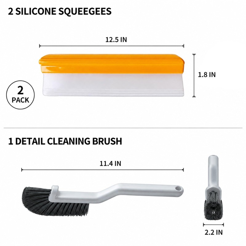 Cleaning Tool Set Bathroom Kitchen - Hand Squeegee - Gap