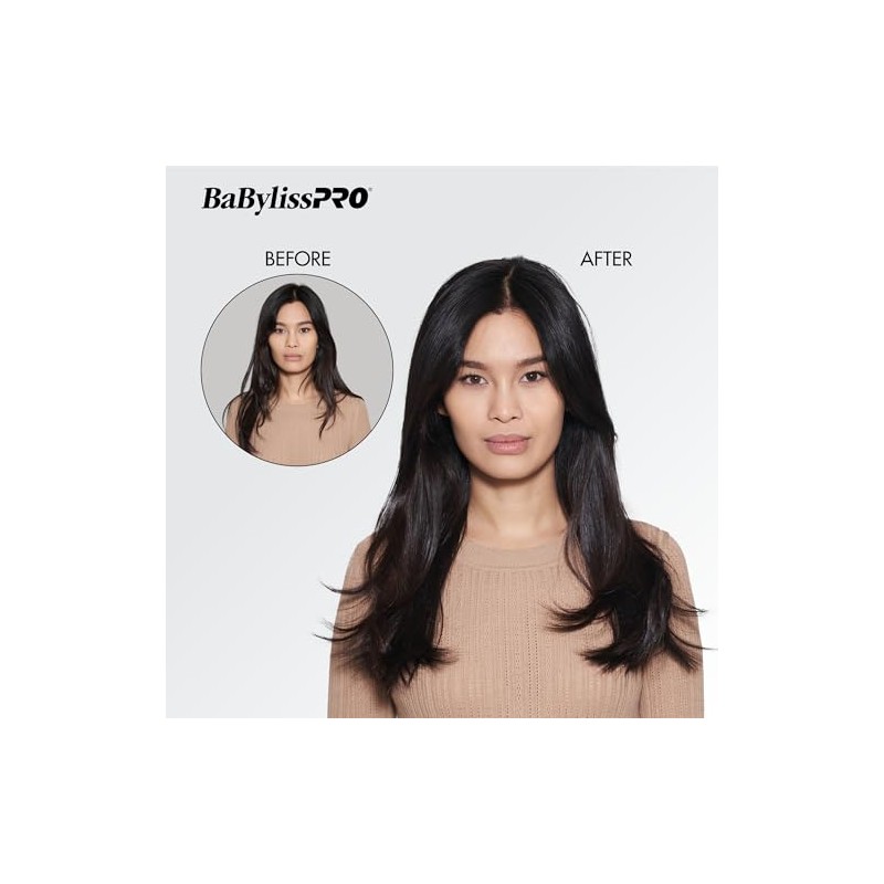 BaBylissPRO Porcelain Ceramic 2800 Dryer, Black