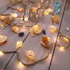 Beach Theme Hemp Conch String Lights | 7.2FT & 39LEDs