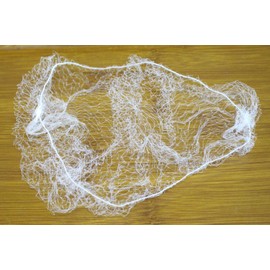 Yes!Fresh 109IR.Lightweight, Regular 22" Size with 1/4" Opening, Nylon Invisible Hairnet (White, 144 pcs) | Yes!Fresh