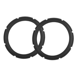 2Pcs Speaker Foam Surround, 12 Inch Speaker Rubber Edge Surround Rings Replacement Parts Bass Loudspeaker Surrounds Circle Foam
