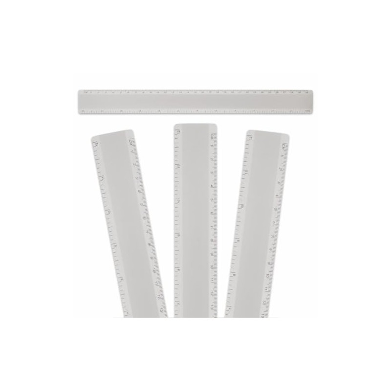 Tantevia Set of 3 Flat Rulers 30 cm | Over