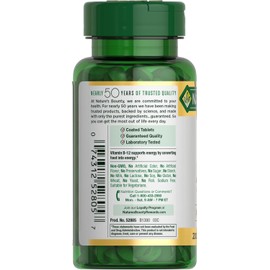 Nature's Bounty Vitamin B12 1000 mcg Supplements, Supports Energy Metabolism, 200 Ct