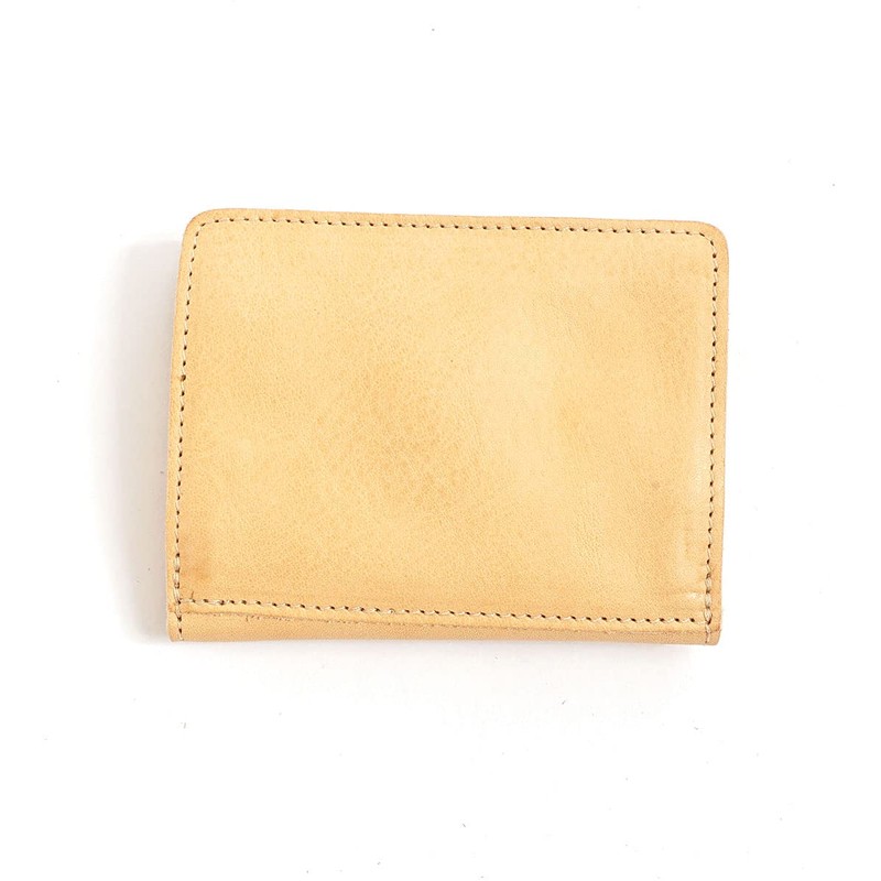 Irbizonte SMW036 PV0005 NA106 Trifold Wallet, beige
