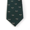 The Shirt Studio Green Bee Motif Automatic Tie