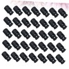 Operitacx 50pcs Lock Catch Toggles Lanyard Stopper Locks Trouser Drawstring