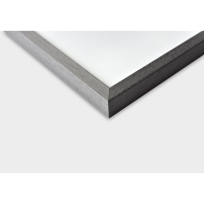 Wooden frame Quadrum FSC 13 x 18 cm grey