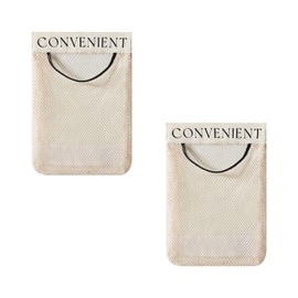 JOYOLA 2 Pieces Mesh Garbage Bags Reusable Mesh Storage Bags Mesh Storage Bag Hanging Garbage Bag Mesh Storage Bag for Home and Kitchen