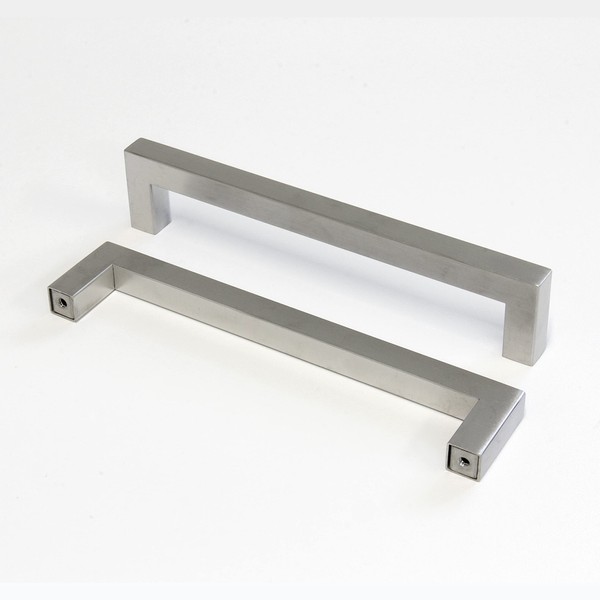 RCH Hardware H-C128H-160-SSB Ultralight Stainless steel Rectangular bar Pull Handle