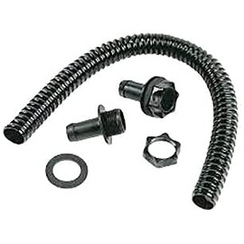 Original Organics Water Butt Connector Pipe Link Kit - Includes 50cm Hose and All Fittings - Connect Additional Water Butts to Increase Rain Collection Volume