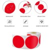 Round Stickers Red 90 mm Circle Labels Colour Coding Dot