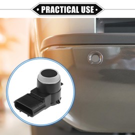VekAuto Reverse Parking Assist Sensor Compatible for Acura MDX 3.5L 2014-2016, Durable ABS Plastic Black Rear Bumper Parking Assist Sensor
