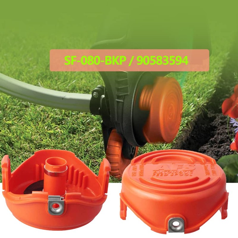 2 Pack GH3000 Replacement Cap Trimmer Spools Cap Covers Compatible