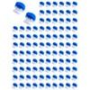 QWORK 100 Pack 3 Wire Connectors Electrical IDC 314-BOX Pigtail