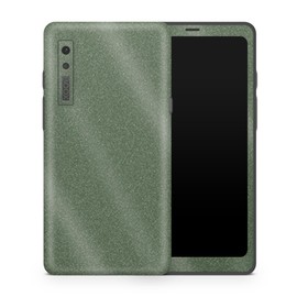 Glossy Glitter Tablet Skin Compatible with BOOX Palma 1 (2023) - Solid Olive - Premium 3M Vinyl Protective Wrap Decal Cover - Easy to Apply | Crafted in The USA by MightySkins