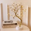 Night Light 72LEDs Artificial Leaf Bonsai LED Copper Wire Lamp