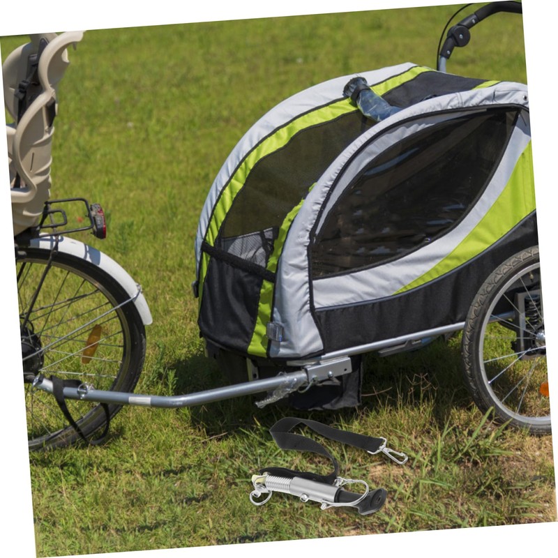 WOONEKY Mountain Bike Trailer Attachment Bike Coupler Hitch for Camping