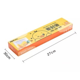 KFMX Bolsas Cierre Hermético 15 Pz Resellable Transparentes 27x30