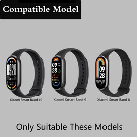 GITTOS Nylon Watch Strap Compatible with Xiao mi Mi Band 10/9/Band 8