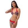 Rock-It Apparel® ladies’ Aztec triangle bikini - ladies’ push-up, two-piece